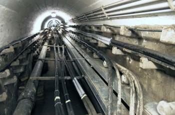 Tunnel sotterranei della Stazione Tiburtina Roma